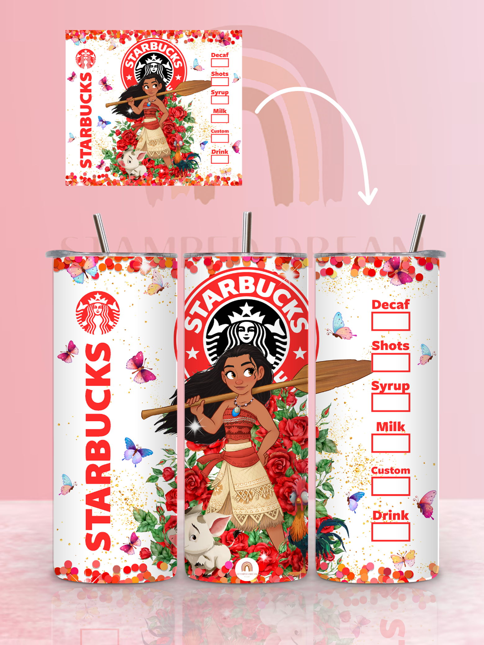 Tumbler Térmico Starbucks Vaiana 590ml 1