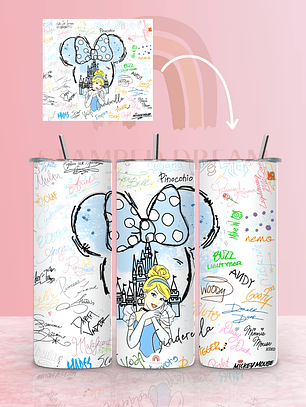 Tumbler Térmico Cinderela 590ml