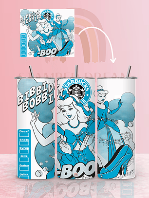 Tumbler Térmico Cinderela 590ml