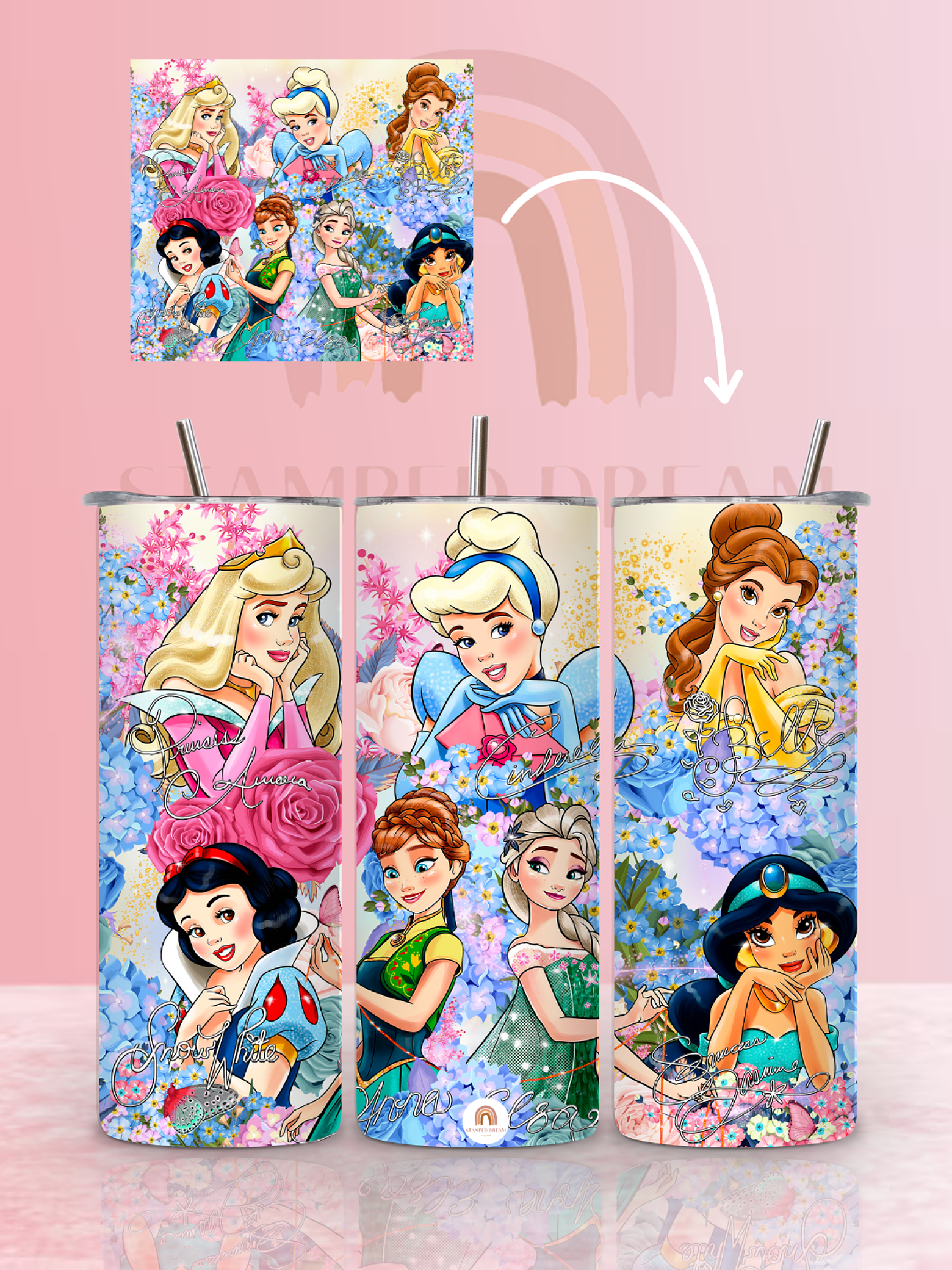 Tumbler Térmico Princesas 590ml 2