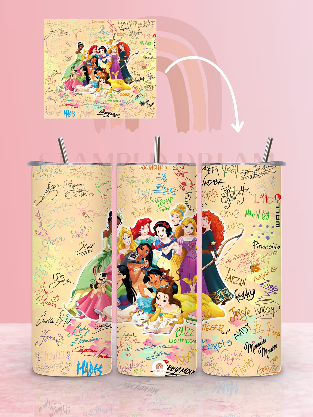 Tumbler Térmico Princesas 590ml 1