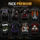 Pack Premium + 700 de Artes PNG para Camisetas Streetwear | DTF, Sublimação e Silk - Thumbnail 1