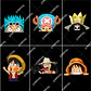 Pack + de 40 artes One Piece PNG para Camisetas  | DTF, Sublimação e Silk - Thumbnail 3