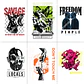 Pack Streetwear + 100 Artes PNG para Camisetas Sttrretwear | DTF, Sublimação e Silk  - Thumbnail 4
