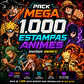 Pack Mega 1.000 Artes Selecionadas Animes para Camisetas | PNG - Thumbnail 1
