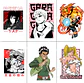 Pack Mega 1.000 Artes Selecionadas Animes para Camisetas | PNG - Thumbnail 2