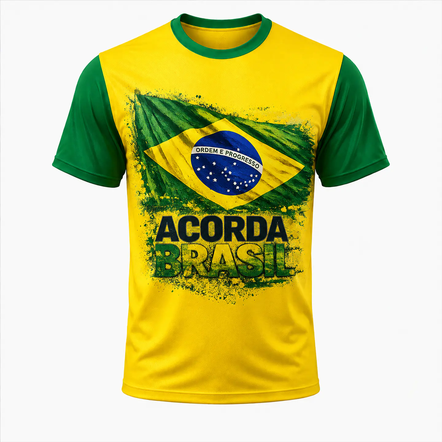Arte para Camisa Acorda Brasil PNG  1