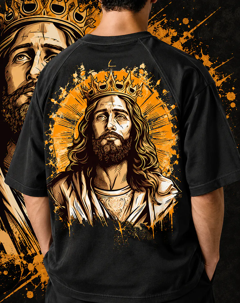 Arte PNG para Camisa – Cristo Rei 1