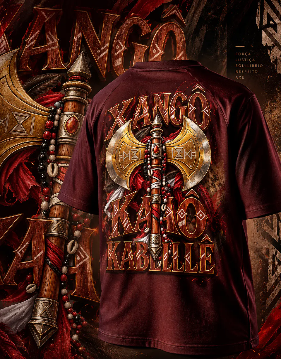 Arte PNG para Camisa - Xangô, Kaiô, Kablllê 1