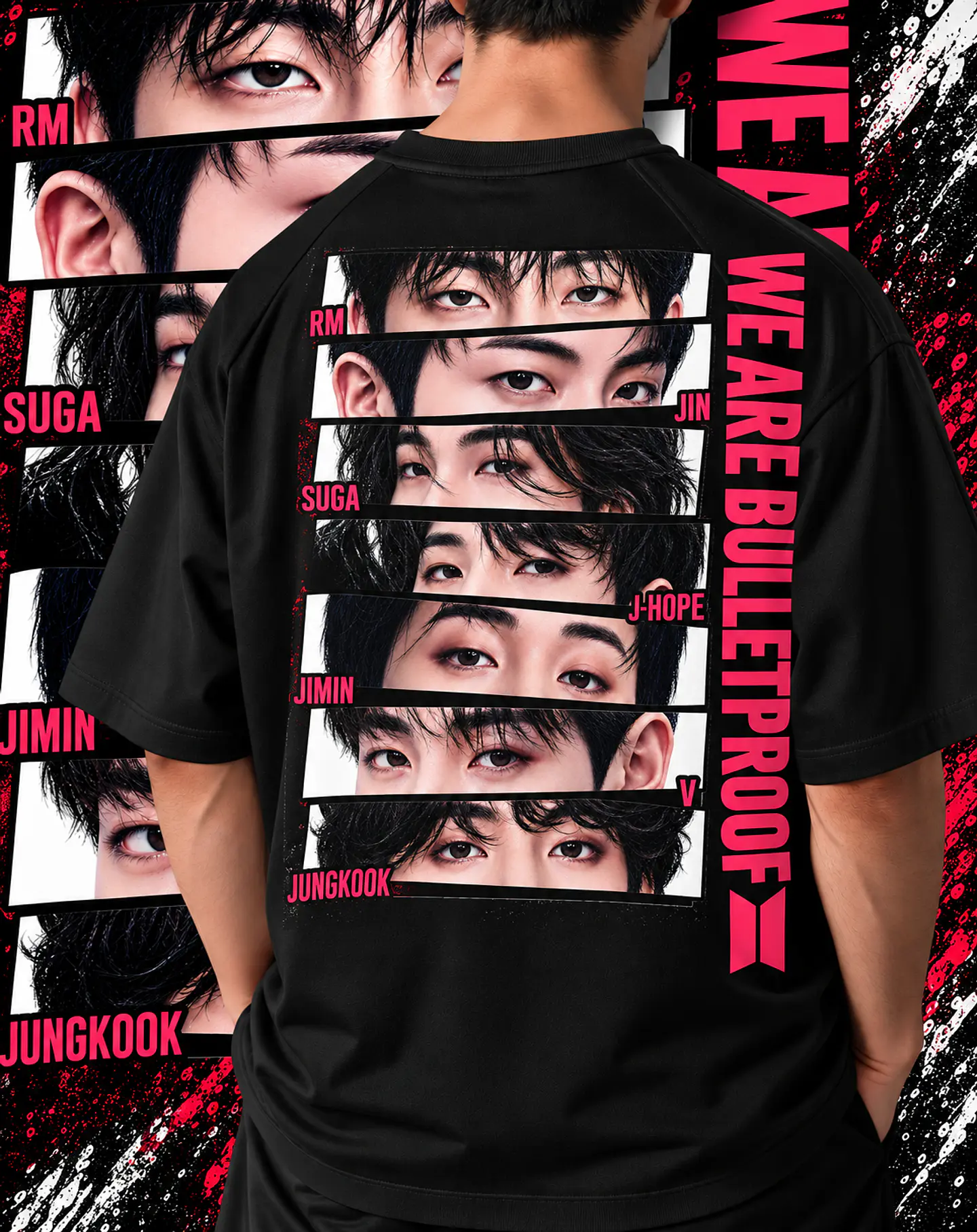 +70 Artes Selecionadas BTS  para Camisas |  Ideal Para DTF, Sublimação, Personalizados 5