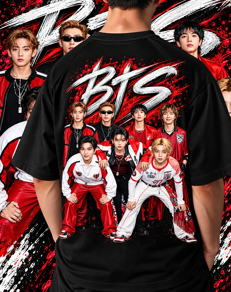 +70 Artes Selecionadas BTS  para Camisas |  Ideal Para DTF, Sublimação, Personalizados 7