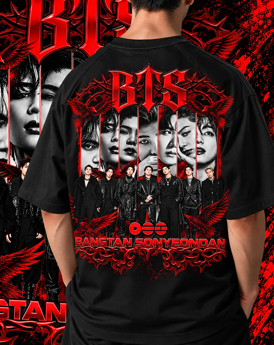 +70 Artes Selecionadas BTS  para Camisas |  Ideal Para DTF, Sublimação, Personalizados 17