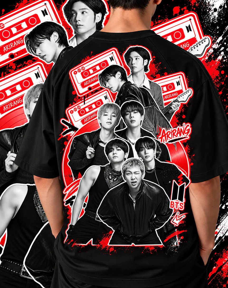 +70 Artes Selecionadas BTS  para Camisas |  Ideal Para DTF, Sublimação, Personalizados 18