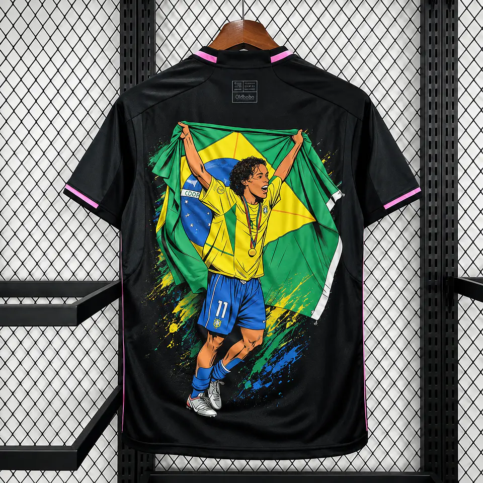 Arte PNG para Camisa – Ronaldinho R10 1