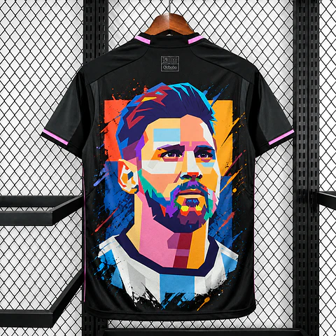Arte PNG para Camisa – Messi Aquarela