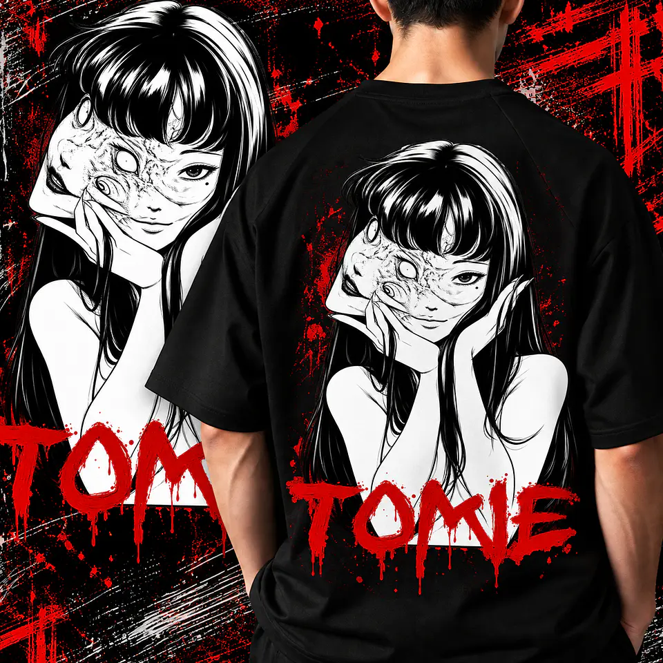 Pack Junjii Ito 10 Artes PNG para Camisetas | DTF, Sublimação e Silk   5