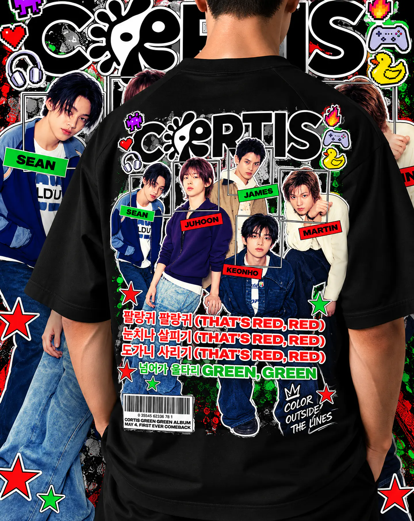 Pack Corti 10 Artes PNG para Camisetas | DTF, Sublimação e Silk 10