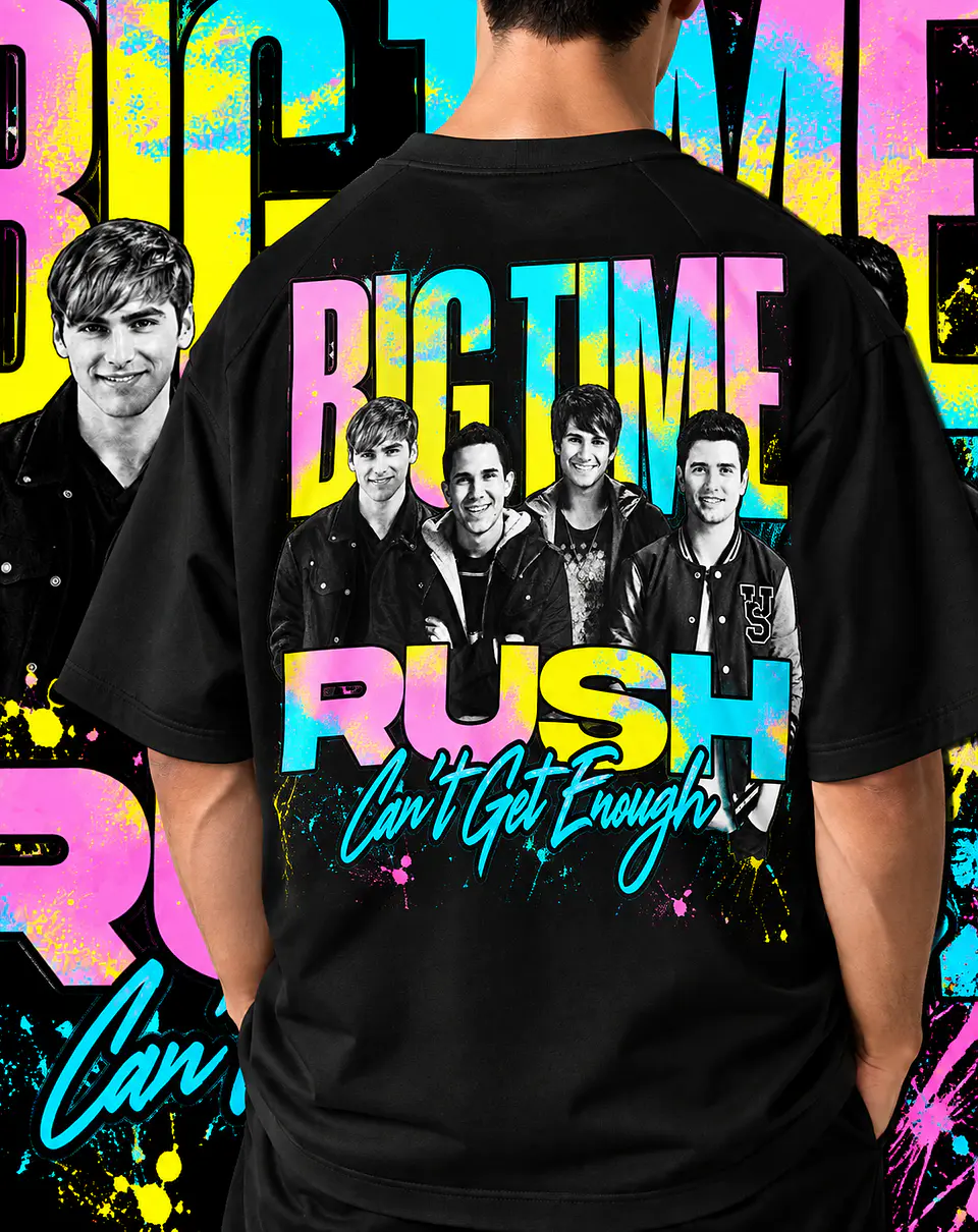 Pack Bigtime Rush 10 Artes PNG para Camisetas | DTF, Sublimação e Silk 3