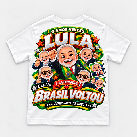 ESTAMPAS POLÍTICAS PARA CAMISETAS INFANTIS 2026