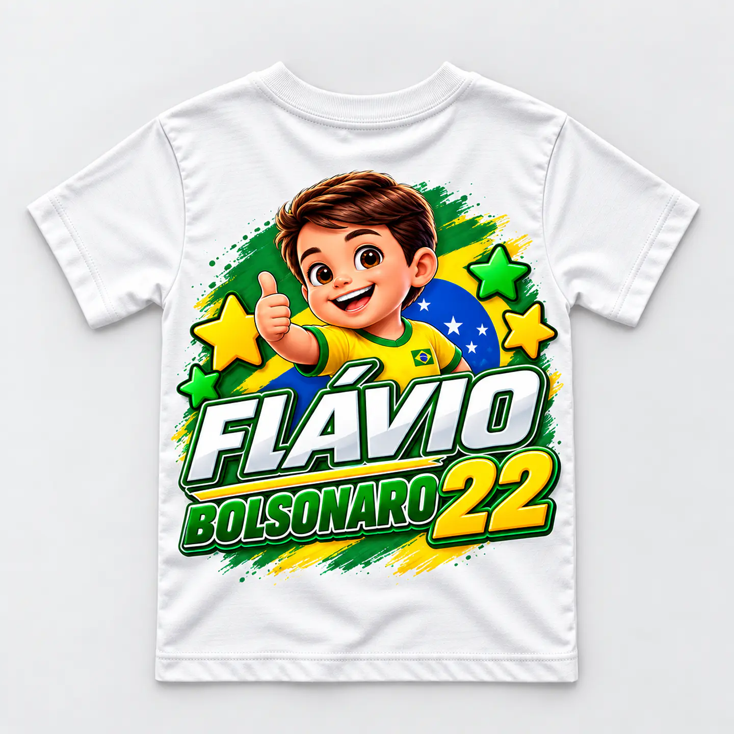 ESTAMPAS POLÍTICAS PARA CAMISETAS INFANTIS 2026 4