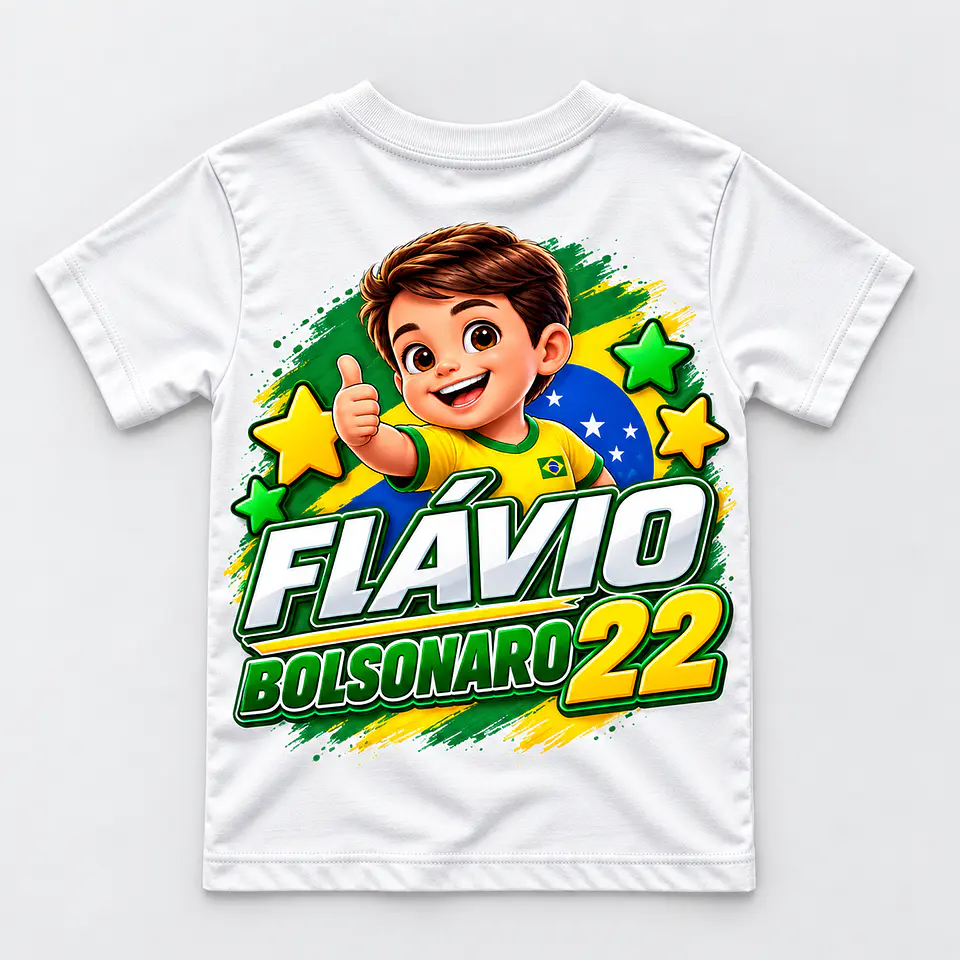 ESTAMPAS POLÍTICAS PARA CAMISETAS INFANTIS 2026 4