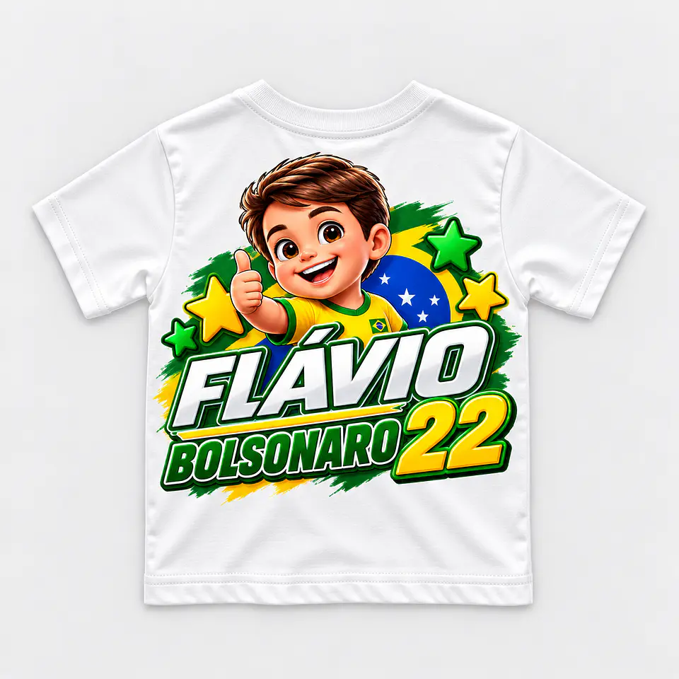 ESTAMPAS POLÍTICAS PARA CAMISETAS INFANTIS 2026 6