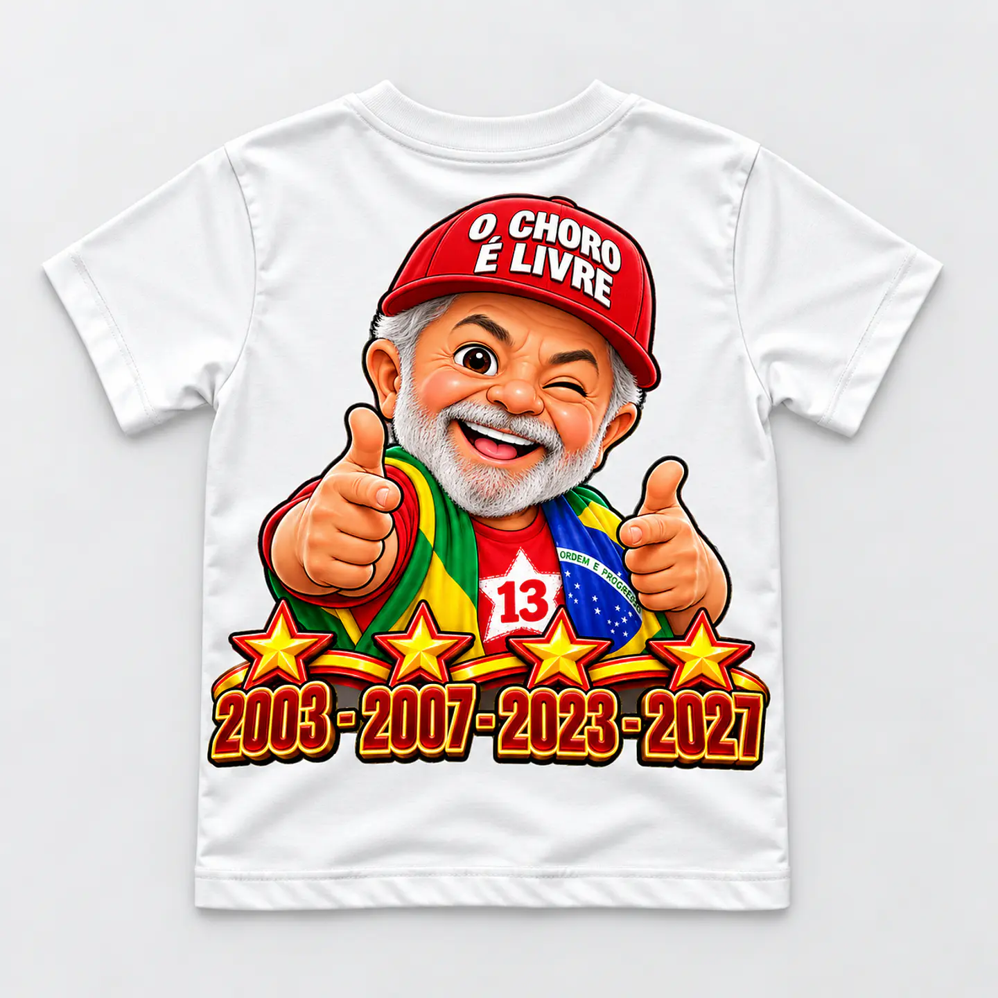 ESTAMPAS POLÍTICAS PARA CAMISETAS INFANTIS 2026 8