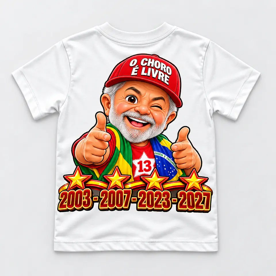 ESTAMPAS POLÍTICAS PARA CAMISETAS INFANTIS 2026 8
