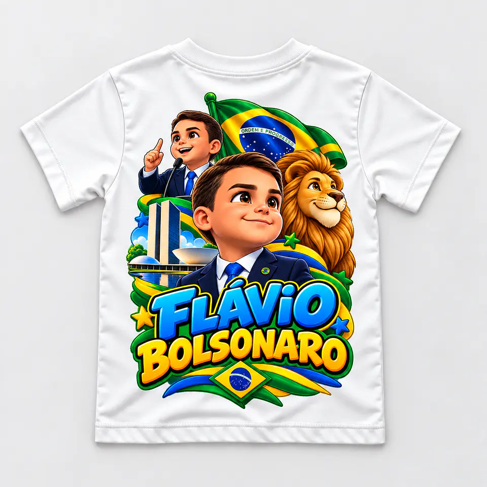 ESTAMPAS POLÍTICAS PARA CAMISETAS INFANTIS 2026 10