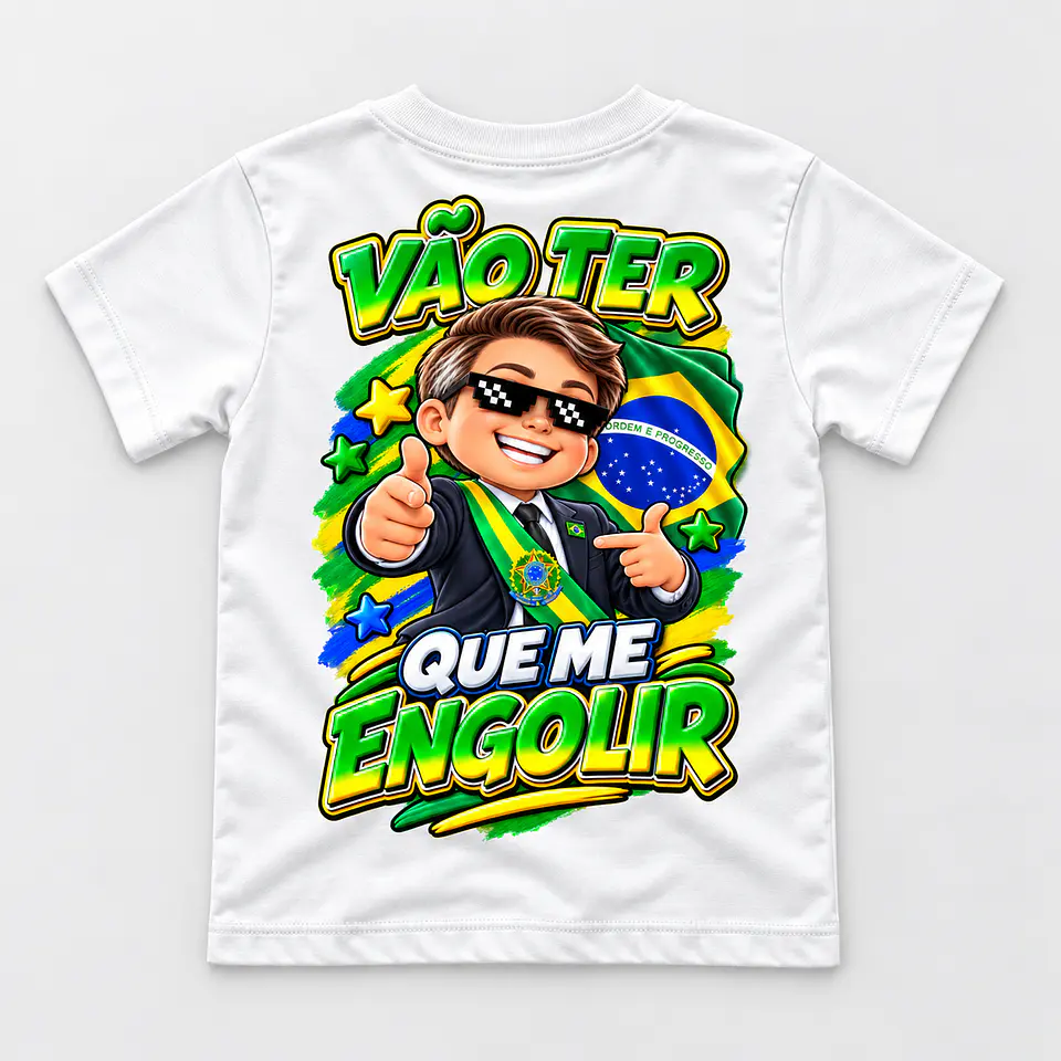 ESTAMPAS POLÍTICAS PARA CAMISETAS INFANTIS 2026 21