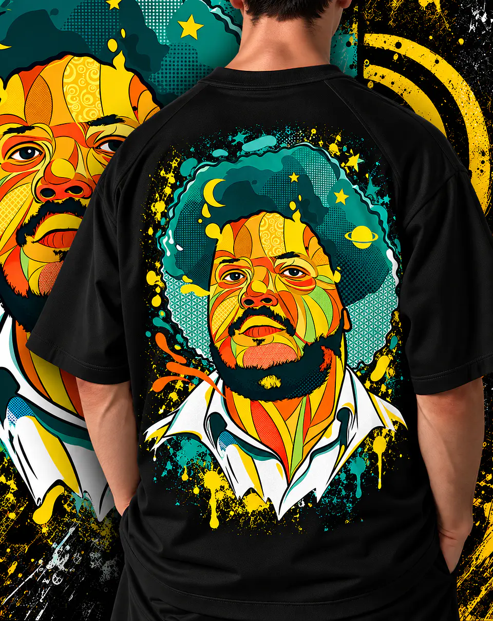 Pack Lendas da Música Nacional Artes PNG para Camisetas | DTF, Sublimação 5
