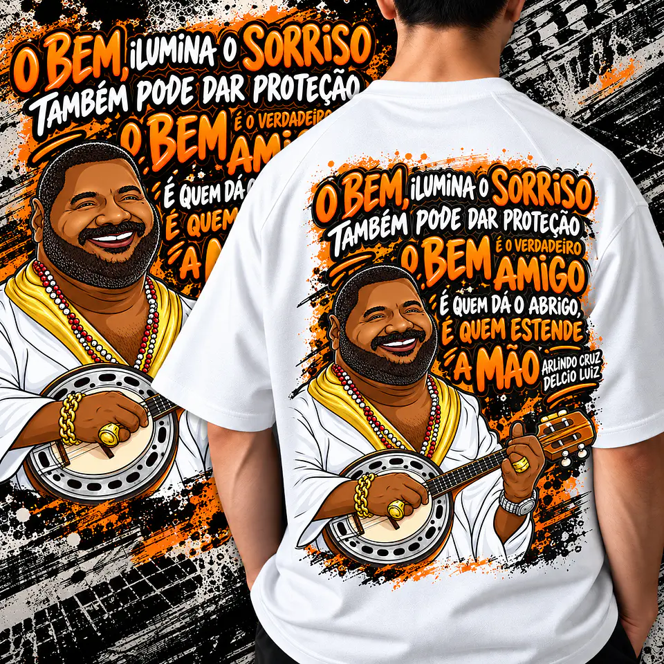 Pack Lendas da Música Nacional Artes PNG para Camisetas | DTF, Sublimação 7