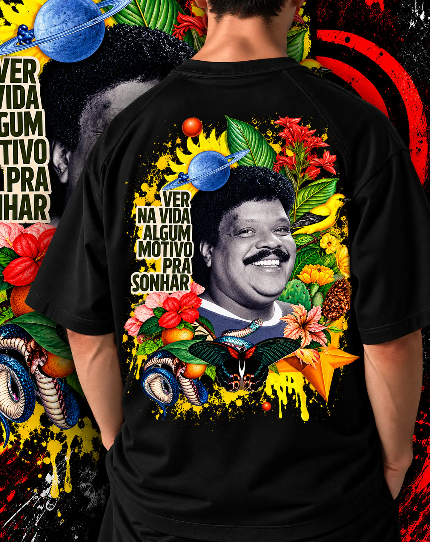 Pack Lendas da Música Nacional Artes PNG para Camisetas | DTF, Sublimação 8
