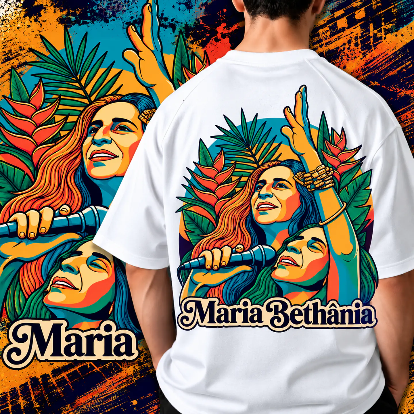 Pack Lendas da Música Nacional Artes PNG para Camisetas | DTF, Sublimação 10