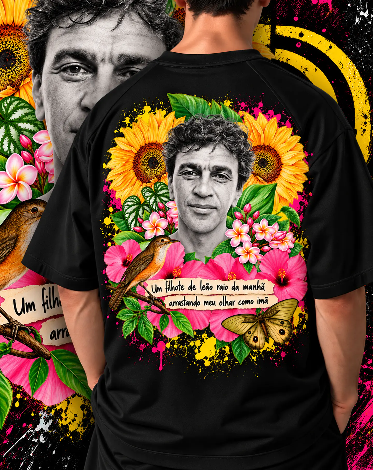 Pack Lendas da Música Nacional Artes PNG para Camisetas | DTF, Sublimação 12