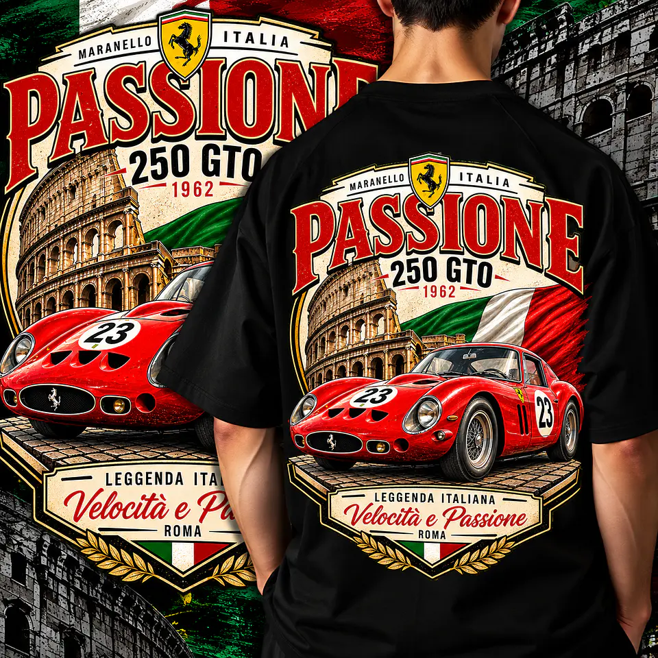 Pack + de 50 artes Automóvel  para Camisetas  | DTF, Sublimação e Silk  5