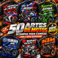 Pack + de 50 artes Motos  para Camisetas  | DTF, Sublimação  - Thumbnail 1