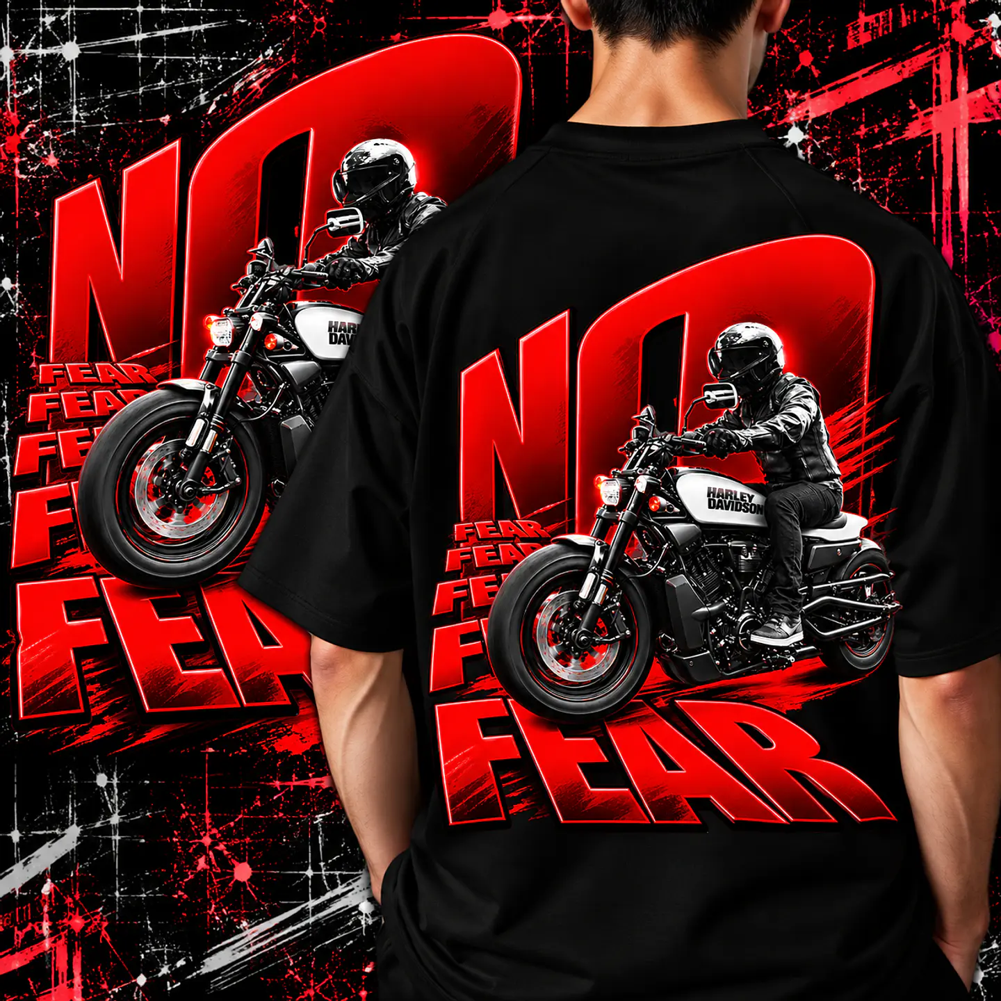 Pack + de 50 artes Motos  para Camisetas  | DTF, Sublimação  5