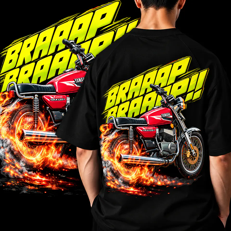 Pack + de 50 artes Motos  para Camisetas  | DTF, Sublimação  12