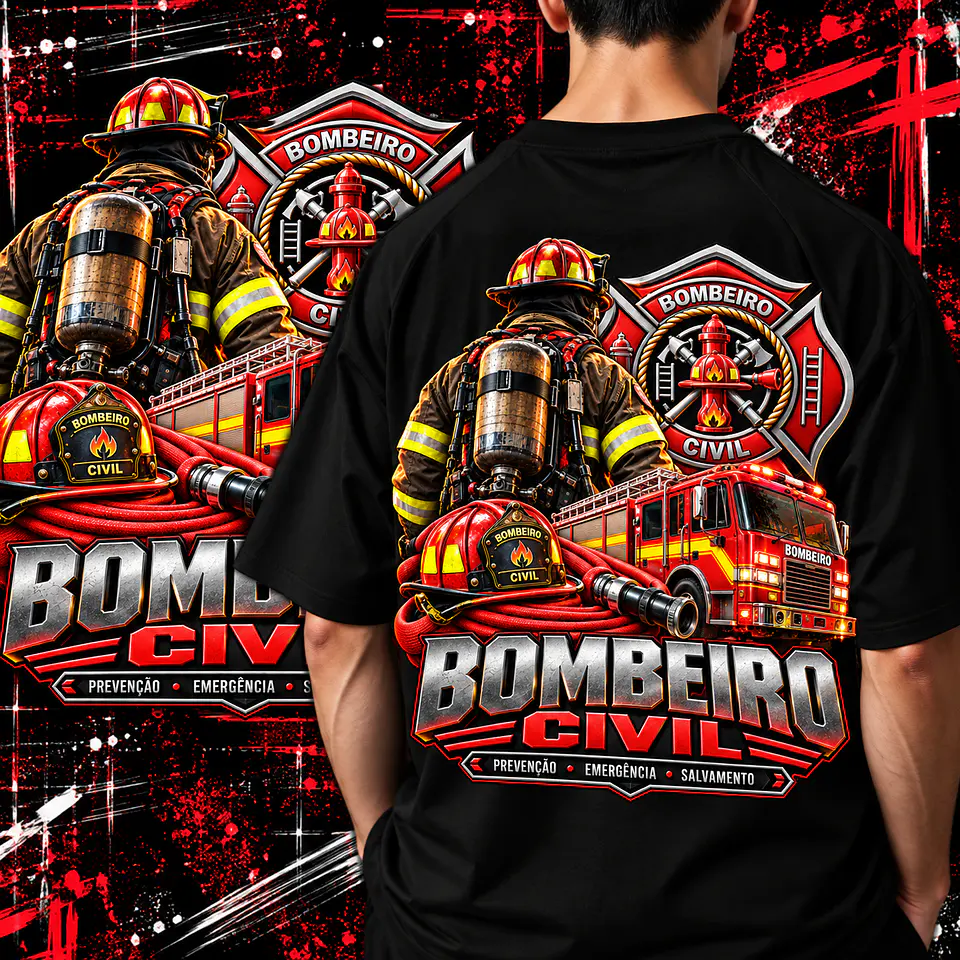 +50 Artes Profissões PNG para Camisetas | DTF, Sublimação e Silk   12