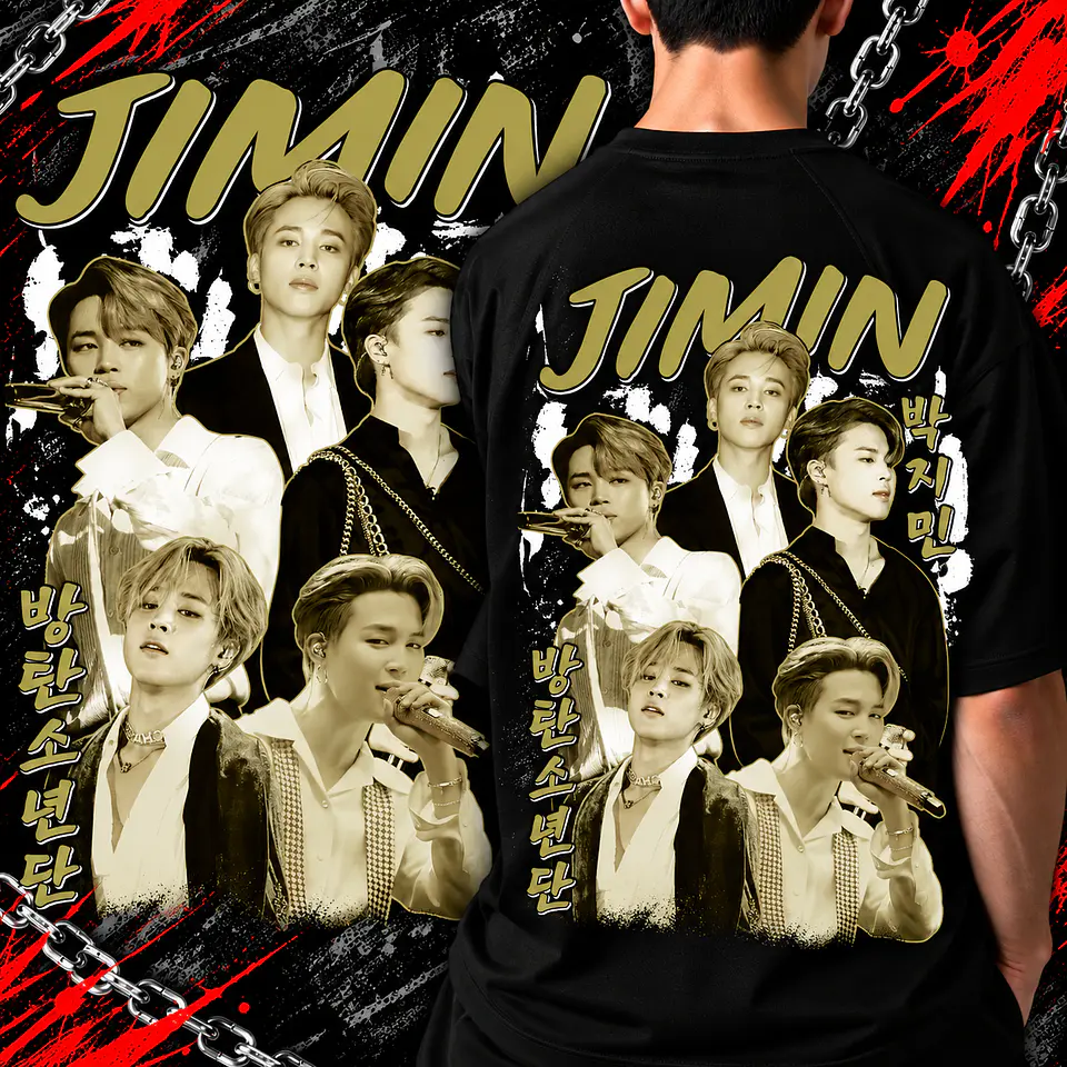 +120 Artes K-POP PNG para Camisetas | DTF, Sublimação e Silk   8