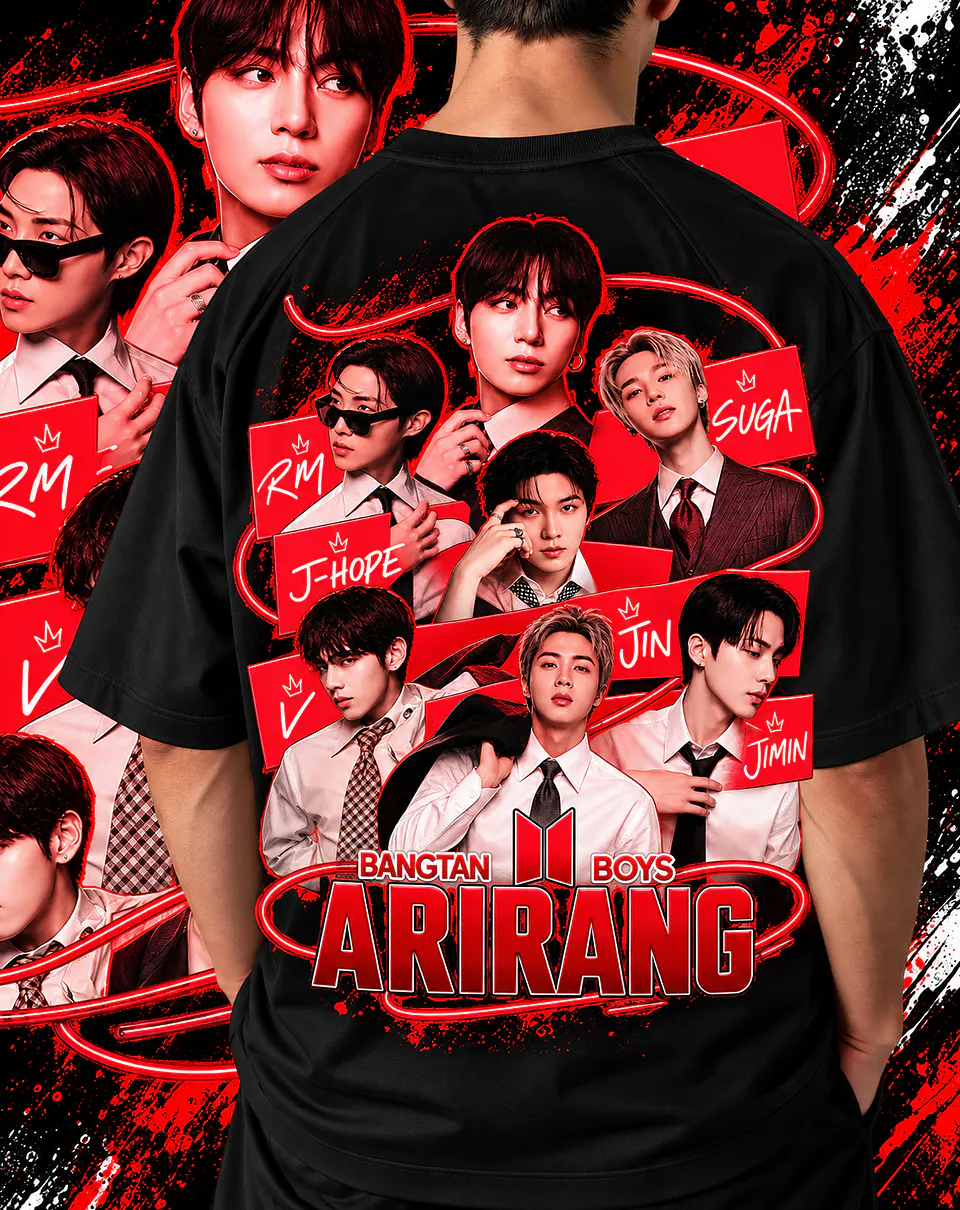 +120 Artes K-POP PNG para Camisetas | DTF, Sublimação e Silk   23