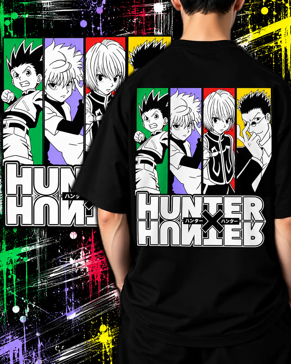 Pack +50 Artes Hunter x Hunter PNG para Camisetas | DTF, Sublimação 4