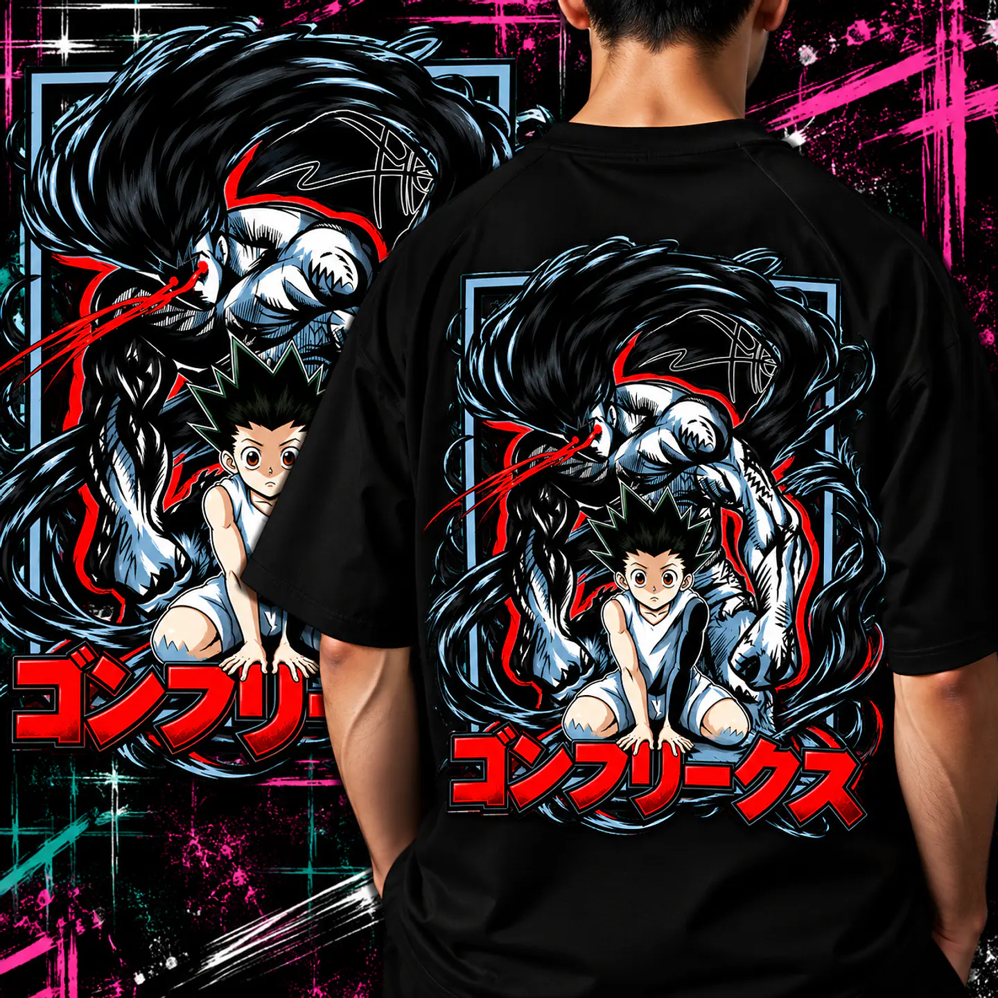 Pack +50 Artes Hunter x Hunter PNG para Camisetas | DTF, Sublimação 6