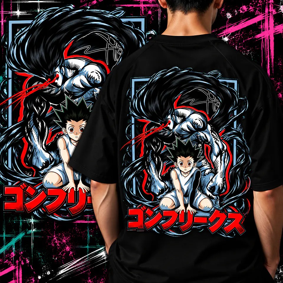 Pack +50 Artes Hunter x Hunter PNG para Camisetas | DTF, Sublimação 6
