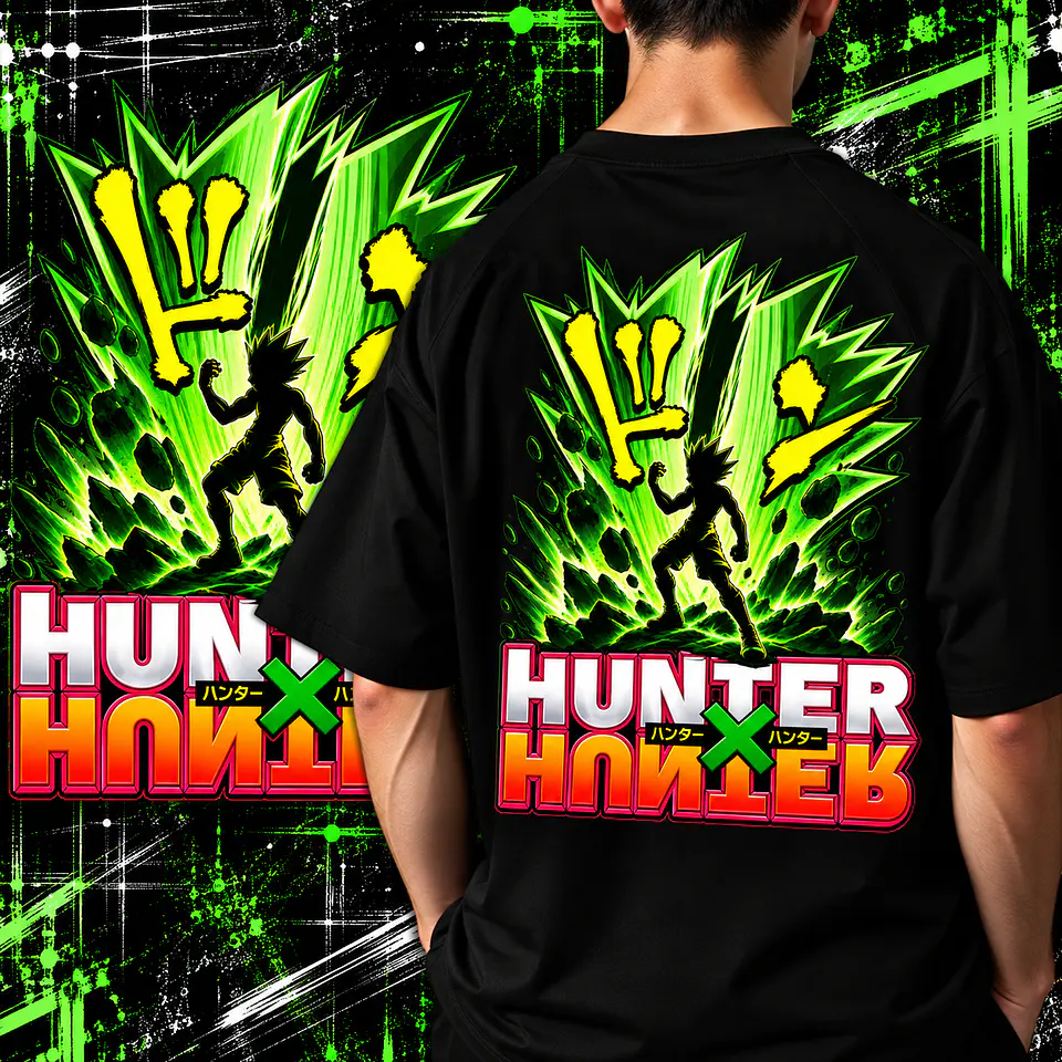 Pack +50 Artes Hunter x Hunter PNG para Camisetas | DTF, Sublimação 9