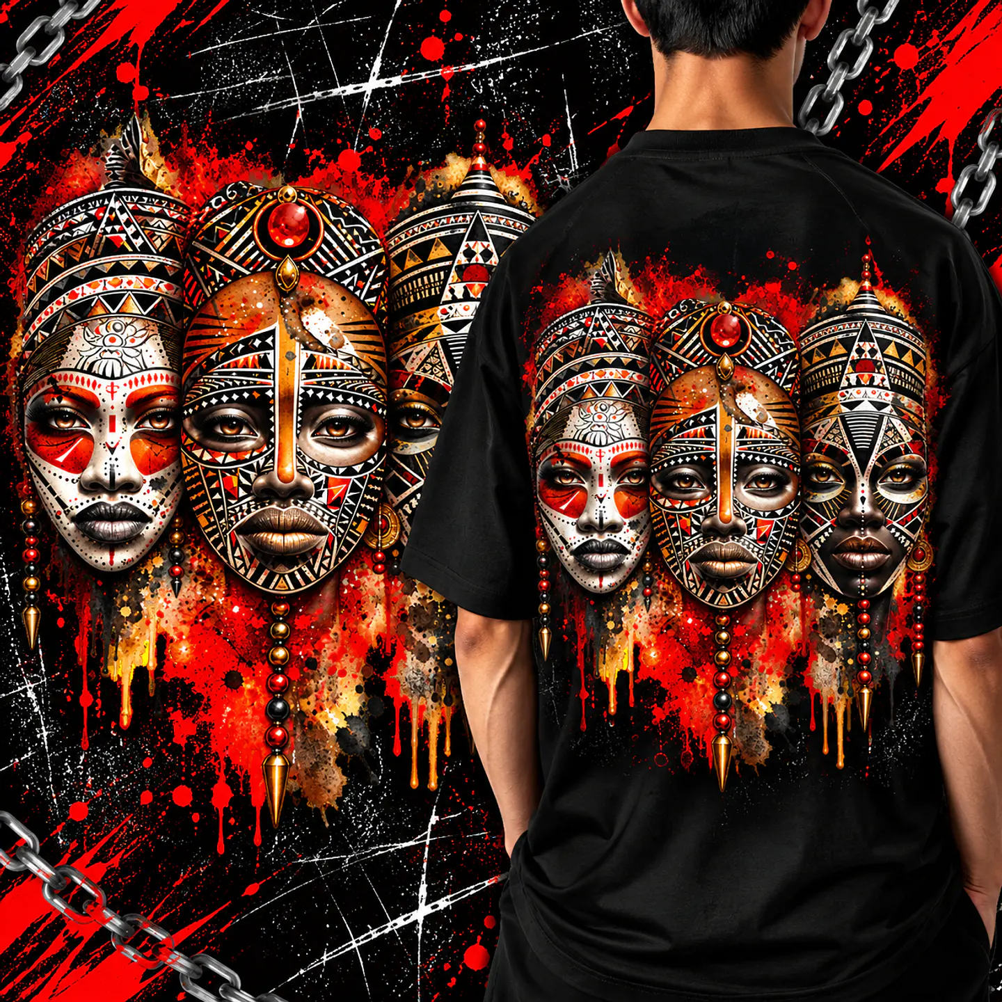 Pack + de 50 artes Consciência Negra em PNG para Camisetas  | DTF, Sublimação e Silk 4