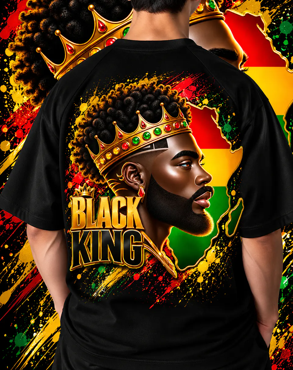 Pack + de 50 artes Consciência Negra em PNG para Camisetas  | DTF, Sublimação e Silk 5