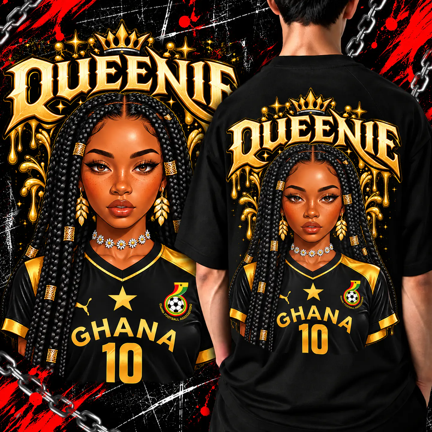 Pack + de 50 artes Consciência Negra em PNG para Camisetas  | DTF, Sublimação e Silk 6