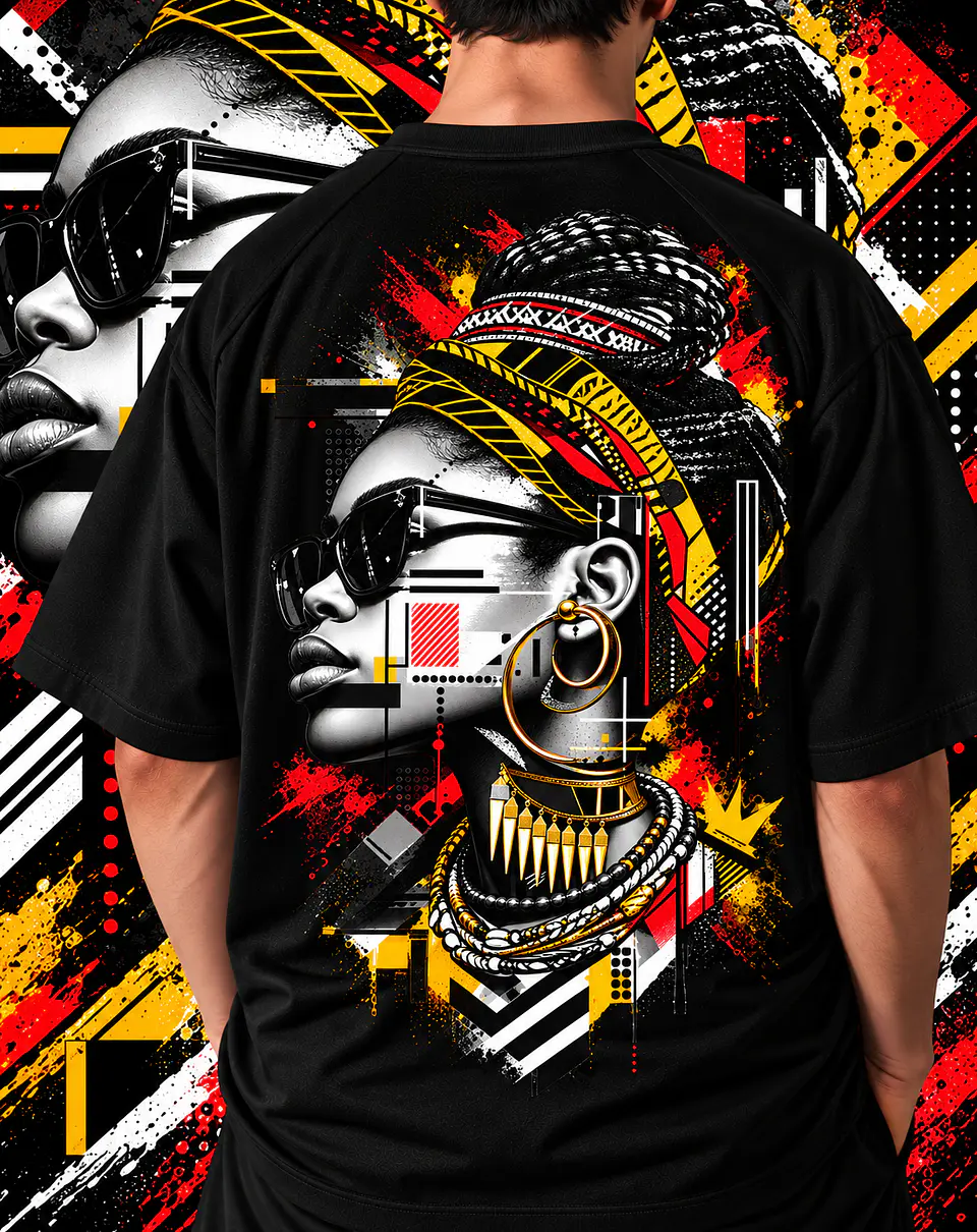 Pack + de 50 artes Consciência Negra em PNG para Camisetas  | DTF, Sublimação e Silk 9